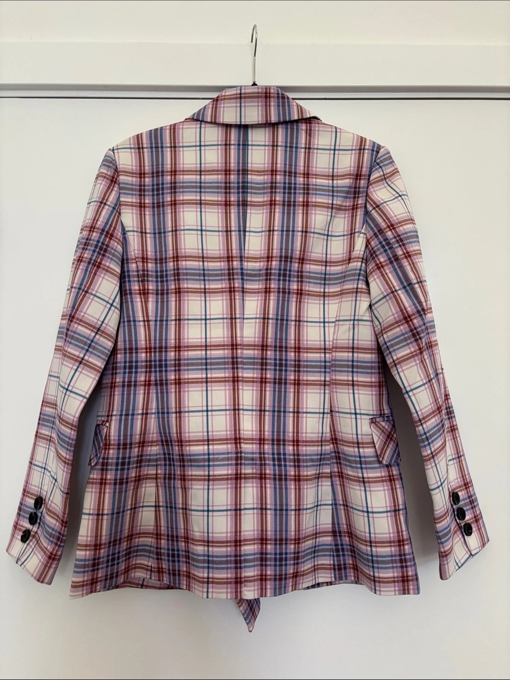 Anthropologie Avec Les Filles Plaid Blazer